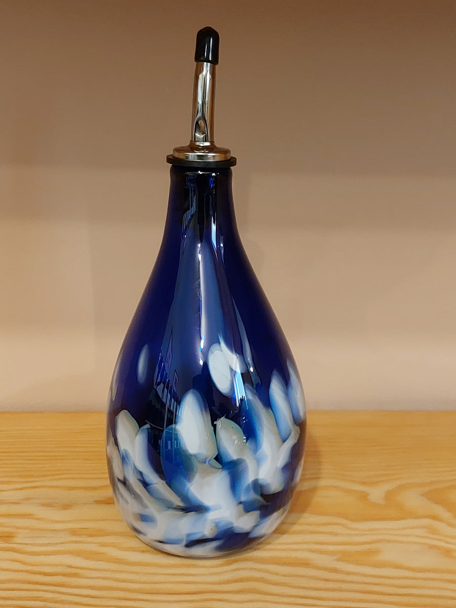 Hand-Blown Glass Olive Oil Dispensers - McFadden Art Glass