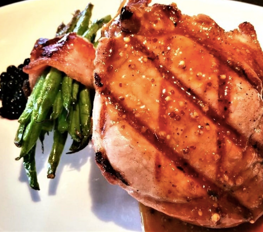Huckleberry Pork Chops