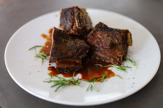 Pomegranate Braised Short Ribs