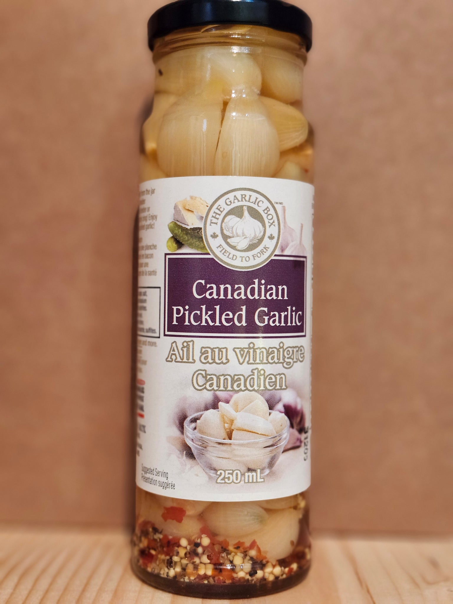 Canadian Pickled Garlic