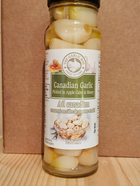 Canadian Pickled Garlic