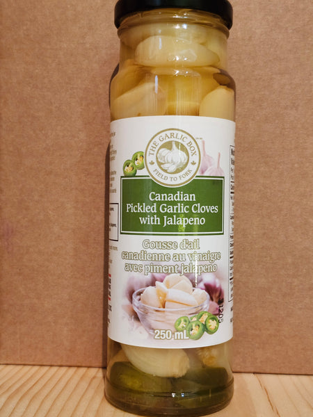 Canadian Pickled Garlic