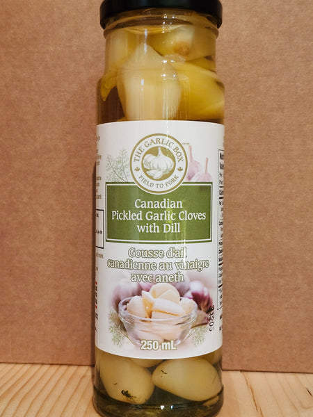 Canadian Pickled Garlic