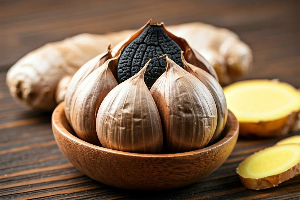 Ginger & Black Garlic Olive Oil