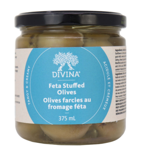 Feta-Stuffed Green Olives