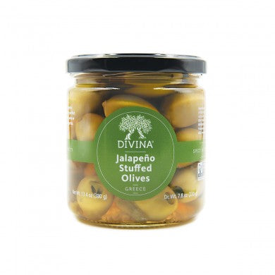 Jalapeño-Stuffed Green Olives