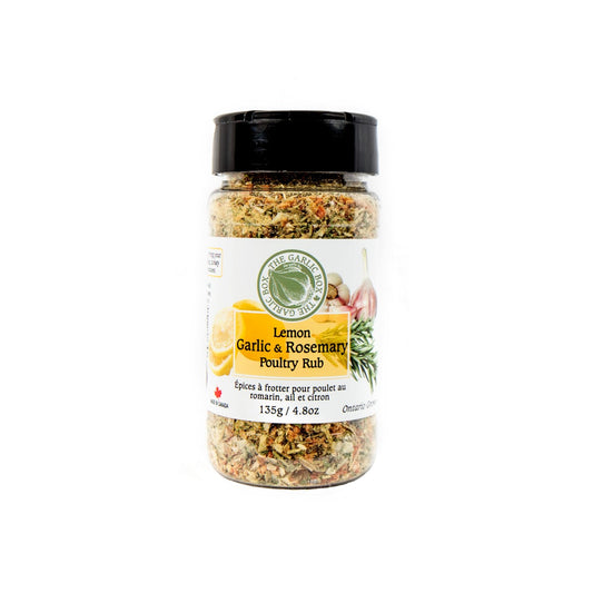 Lemon Garlic Rosemary Poultry Rub