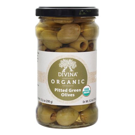 Organic Pitted Green Olives